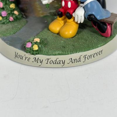 LOT 13D: Three Disney/The Hamilton Collection Figures - You’re My Today & Forever & More