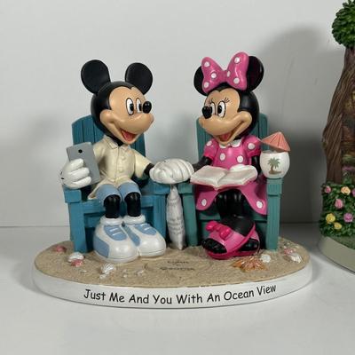 LOT 13D: Three Disney/The Hamilton Collection Figures - You’re My Today & Forever & More