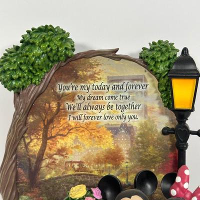 LOT 13D: Three Disney/The Hamilton Collection Figures - You’re My Today & Forever & More