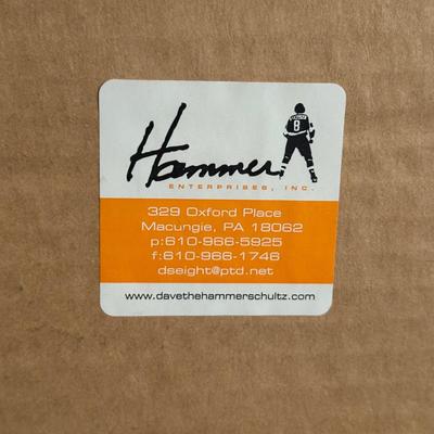 LOT 14D: Philadelphia Flyers 1974 & 1975 Stanley Cup Champions Signed & Framed Jersey