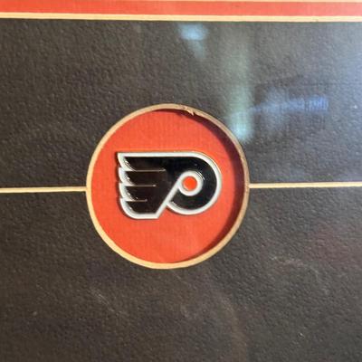 LOT 14D: Philadelphia Flyers 1974 & 1975 Stanley Cup Champions Signed & Framed Jersey