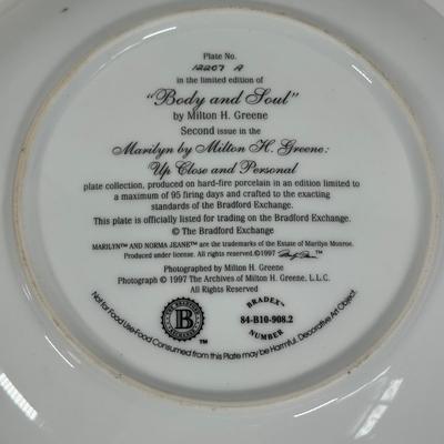 LOT 16D: Vintage Delphi Marilyn Monroe Decorative Plates