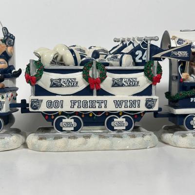 LOT 17D: The Danbury Mint Penn State Nittany Lions Christmas Express