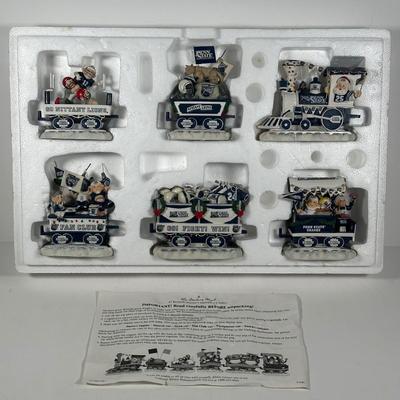LOT 17D: The Danbury Mint Penn State Nittany Lions Christmas Express