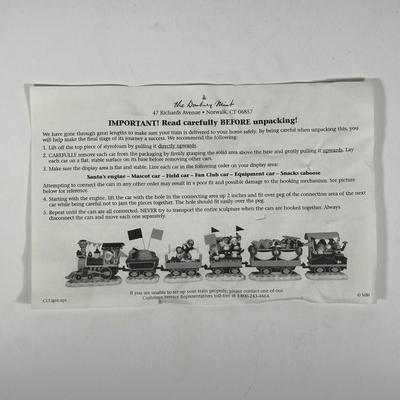 LOT 17D: The Danbury Mint Penn State Nittany Lions Christmas Express