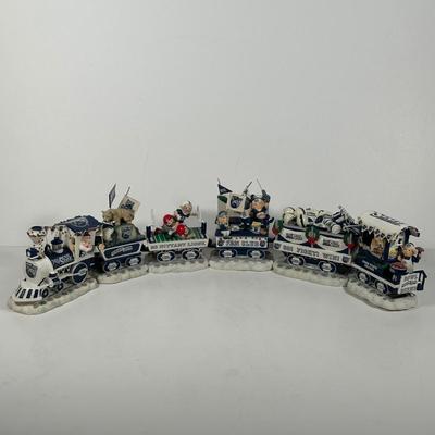 LOT 17D: The Danbury Mint Penn State Nittany Lions Christmas Express