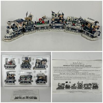 LOT 17D: The Danbury Mint Penn State Nittany Lions Christmas Express