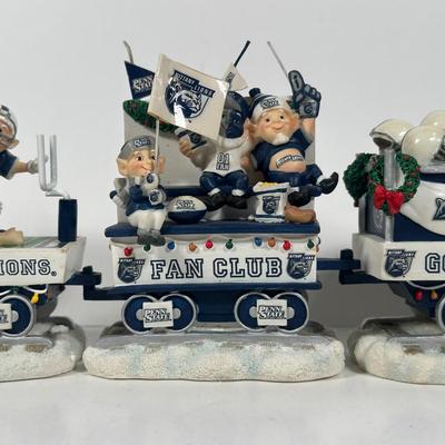 LOT 17D: The Danbury Mint Penn State Nittany Lions Christmas Express