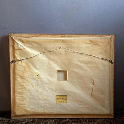 LOT 25L: Paris Scene Oil Painting By Caroline Burnett