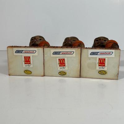 LOT 26A: Allen Iverson Locker Coin Banks & Bobble Heads