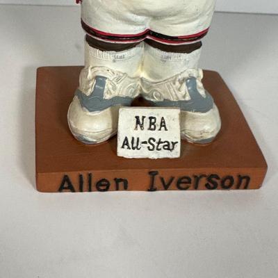 LOT 26A: Allen Iverson Locker Coin Banks & Bobble Heads
