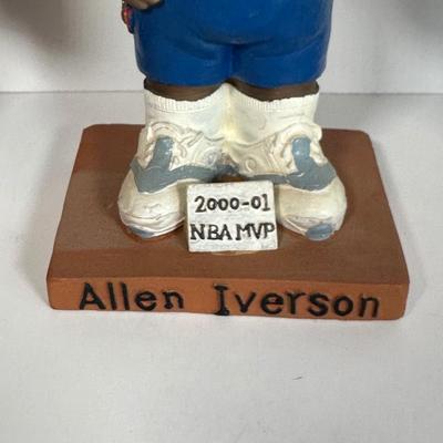 LOT 26A: Allen Iverson Locker Coin Banks & Bobble Heads