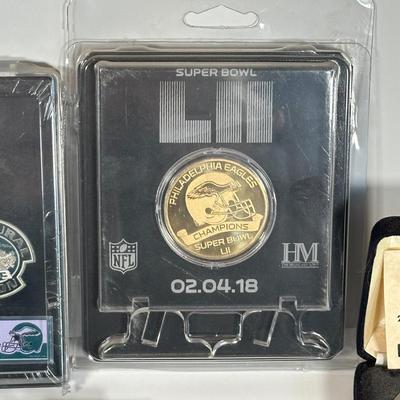 LOT 27A: Philadelphia Sports Coins Pins & More!