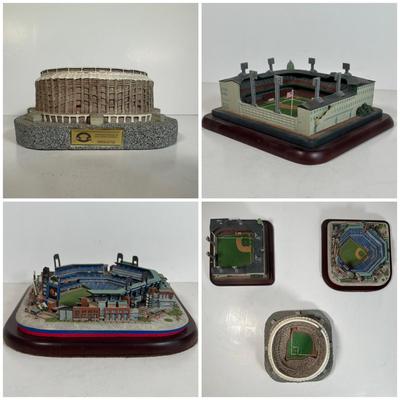 LOT 29A: The Danbury Mint Shibe Park, Citizens Bank Park & Veterans Stadium