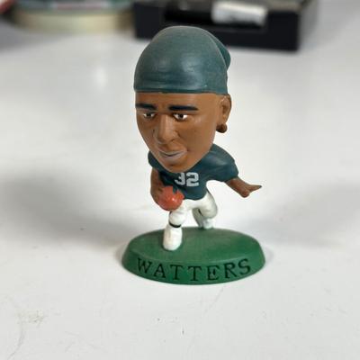 LOT 30A: Philadelphia Eagles Collectibles - Troy Vincent Signed Ball & More!