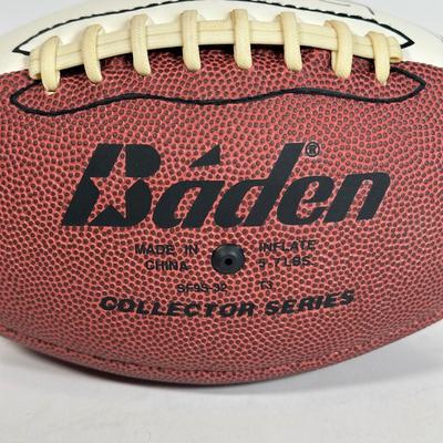 LOT 30A: Philadelphia Eagles Collectibles - Troy Vincent Signed Ball & More!