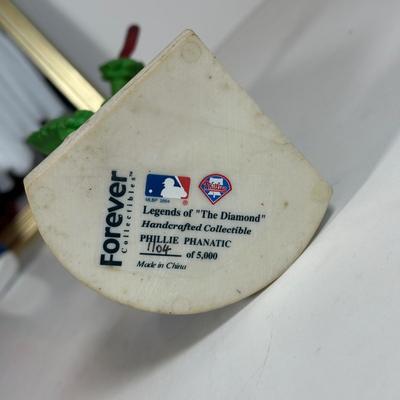 LOT 32A: Philadelphia Phillies Collectibles - Harry Kalas, Phillie Phanatic - Bobble Heads, PEZ & More