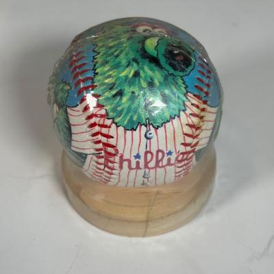 LOT 32A: Philadelphia Phillies Collectibles - Harry Kalas, Phillie Phanatic - Bobble Heads, PEZ & More