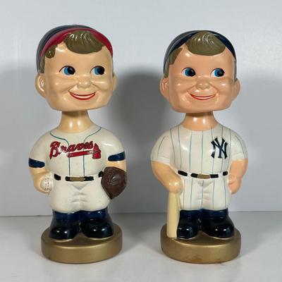 LOT 33A: Baseball Collectibles - MLB and Minor League - Balls, Figures, 2 Dollar Bill & More