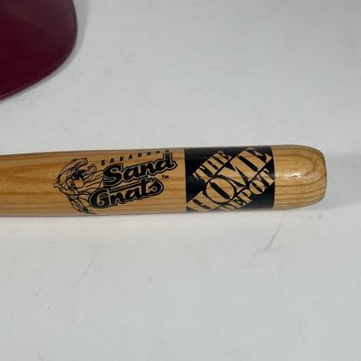 LOT 33A: Baseball Collectibles - MLB and Minor League - Balls, Figures, 2 Dollar Bill & More