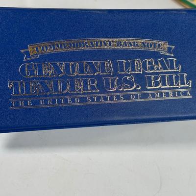 LOT 33A: Baseball Collectibles - MLB and Minor League - Balls, Figures, 2 Dollar Bill & More