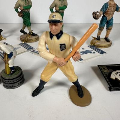 LOT 33A: Baseball Collectibles - MLB and Minor League - Balls, Figures, 2 Dollar Bill & More