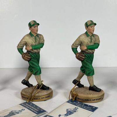 LOT 33A: Baseball Collectibles - MLB and Minor League - Balls, Figures, 2 Dollar Bill & More