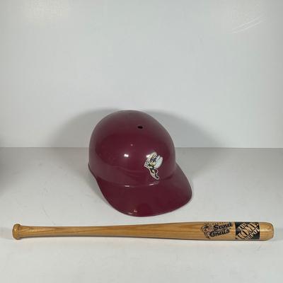 LOT 33A: Baseball Collectibles - MLB and Minor League - Balls, Figures, 2 Dollar Bill & More