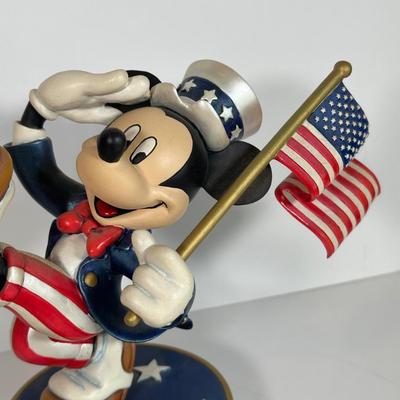 LOT 34A: Disney Tradition, The Danbury Mint & Jim Shore Enesco Mickey Figures