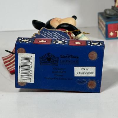 LOT 34A: Disney Tradition, The Danbury Mint & Jim Shore Enesco Mickey Figures