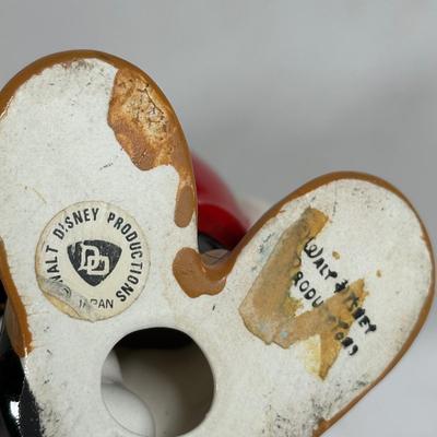 LOT 36A: Vintage Disney Mickey/Minnie Figurines, Eagles Shakers & More