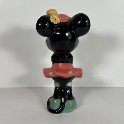 LOT 36A: Vintage Disney Mickey/Minnie Figurines, Eagles Shakers & More