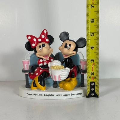 LOT 36A: Vintage Disney Mickey/Minnie Figurines, Eagles Shakers & More