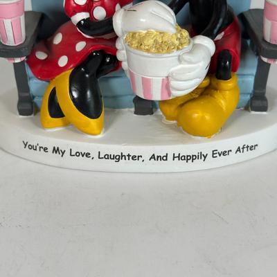 LOT 36A: Vintage Disney Mickey/Minnie Figurines, Eagles Shakers & More