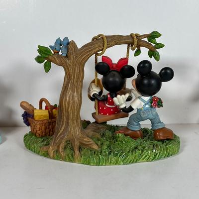 LOT 37A: Disney/The Hamilton Collection - Mickey & Minnie’s Timeless Romance Collection