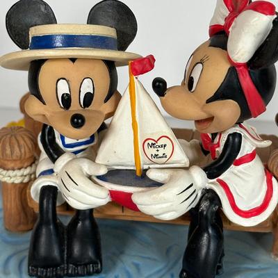 LOT 37A: Disney/The Hamilton Collection - Mickey & Minnie’s Timeless Romance Collection