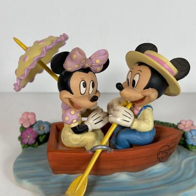 LOT 37A: Disney/The Hamilton Collection - Mickey & Minnie’s Timeless Romance Collection
