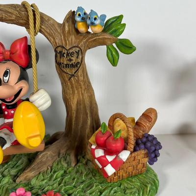 LOT 37A: Disney/The Hamilton Collection - Mickey & Minnie’s Timeless Romance Collection