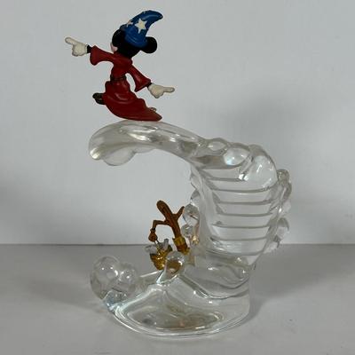 LOT 38A: The Franklin Mint Disney Sorcerer’s Apprentice Mickey Figurines