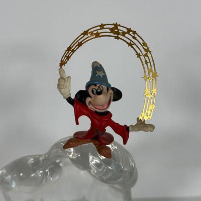 LOT 38A: The Franklin Mint Disney Sorcerer’s Apprentice Mickey Figurines