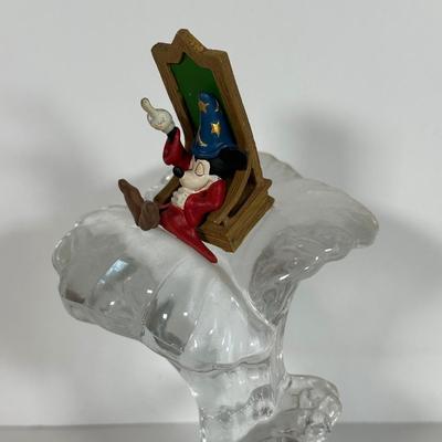 LOT 38A: The Franklin Mint Disney Sorcerer’s Apprentice Mickey Figurines