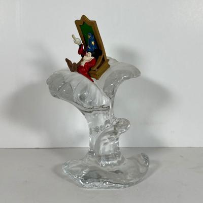 LOT 38A: The Franklin Mint Disney Sorcerer’s Apprentice Mickey Figurines