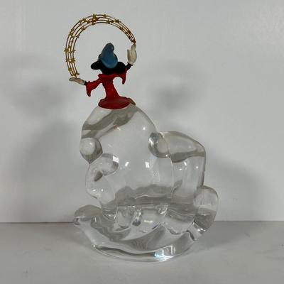LOT 38A: The Franklin Mint Disney Sorcerer’s Apprentice Mickey Figurines