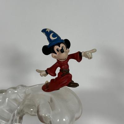LOT 38A: The Franklin Mint Disney Sorcerer’s Apprentice Mickey Figurines