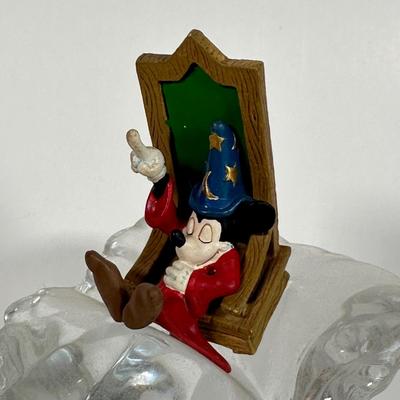 LOT 38A: The Franklin Mint Disney Sorcerer’s Apprentice Mickey Figurines