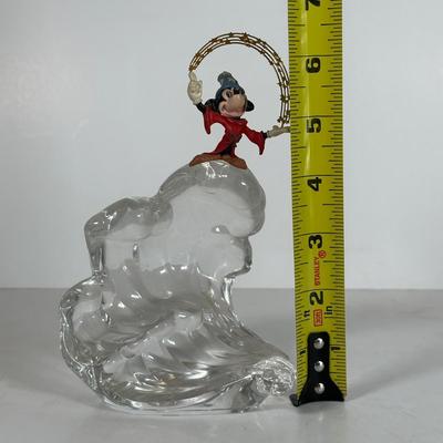 LOT 38A: The Franklin Mint Disney Sorcerer’s Apprentice Mickey Figurines