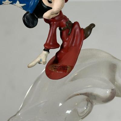 LOT 38A: The Franklin Mint Disney Sorcerer’s Apprentice Mickey Figurines