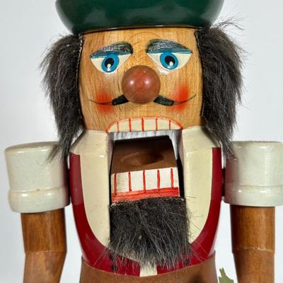 LOT 39A: Wine Maker Wettengl Wooden Nutcracker - Made in Germany