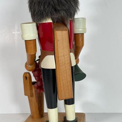 LOT 39A: Wine Maker Wettengl Wooden Nutcracker - Made in Germany