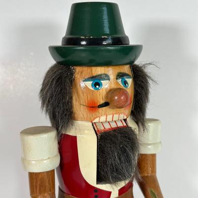 LOT 39A: Wine Maker Wettengl Wooden Nutcracker - Made in Germany